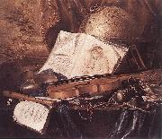 Still-Life of Musical Instruments RING, Pieter de